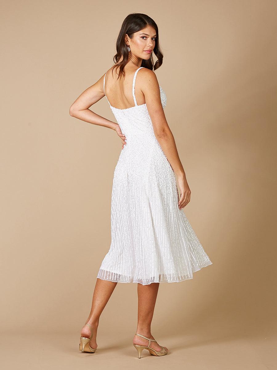 Lara Dresses 51074 Spaghetti Strap Wedding Dress