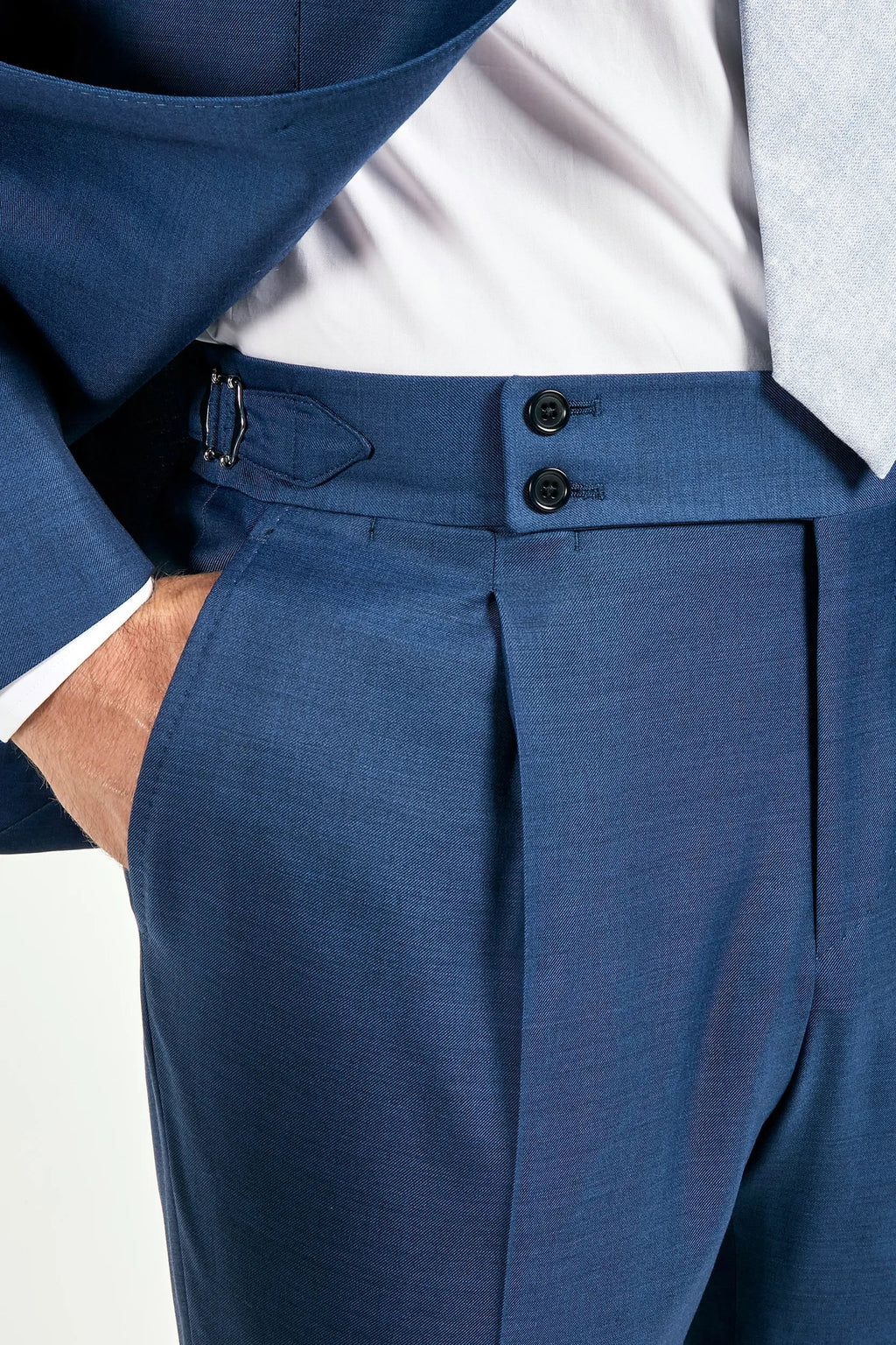 Royal blue suit - Made in Italy