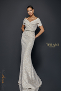 Formal Long Mother of the Bride Dress by Terani Couture 1921M0727