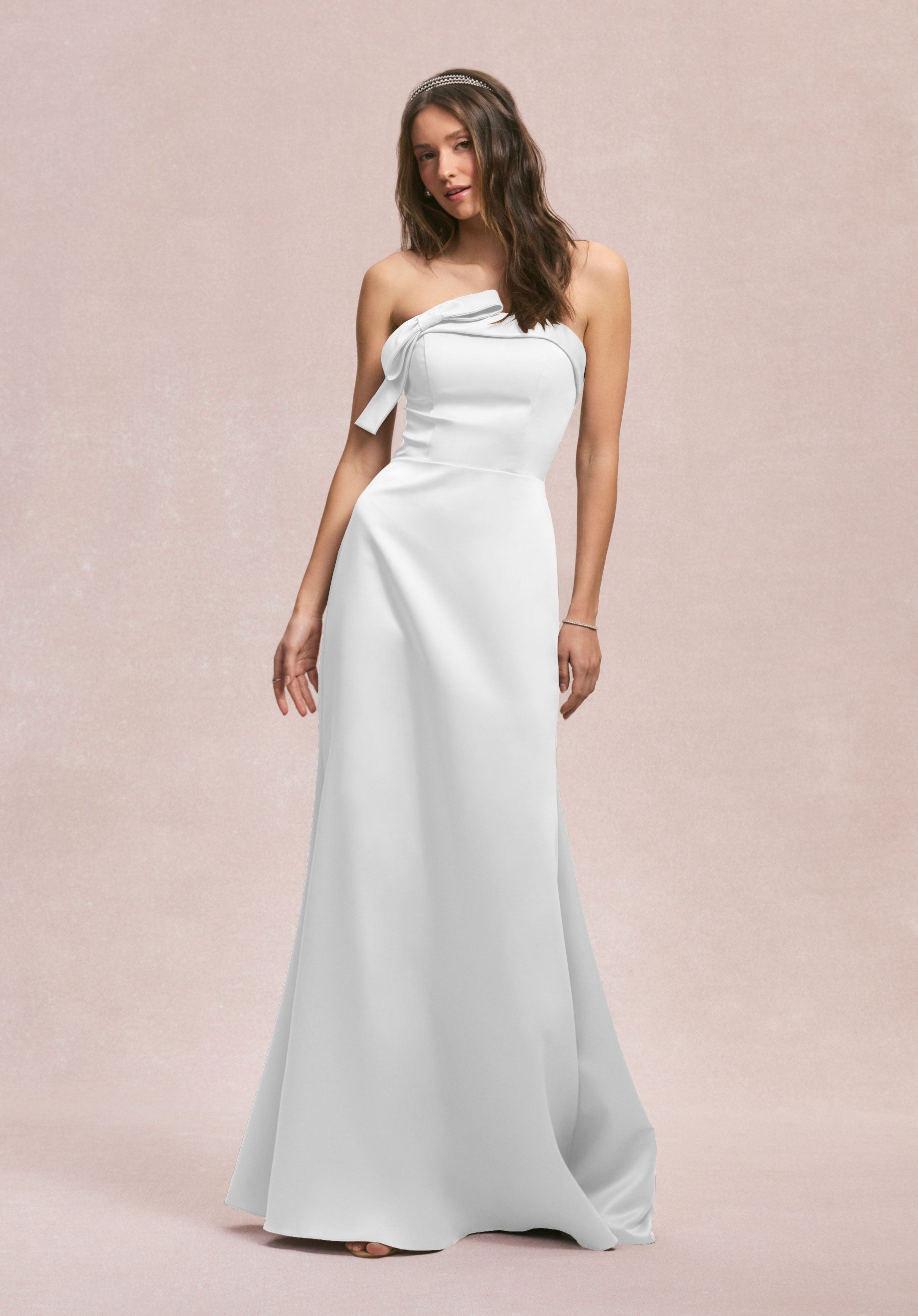 MGNY Madeline Gardner New York 31246 Long A Line Bridal Wedding Dress