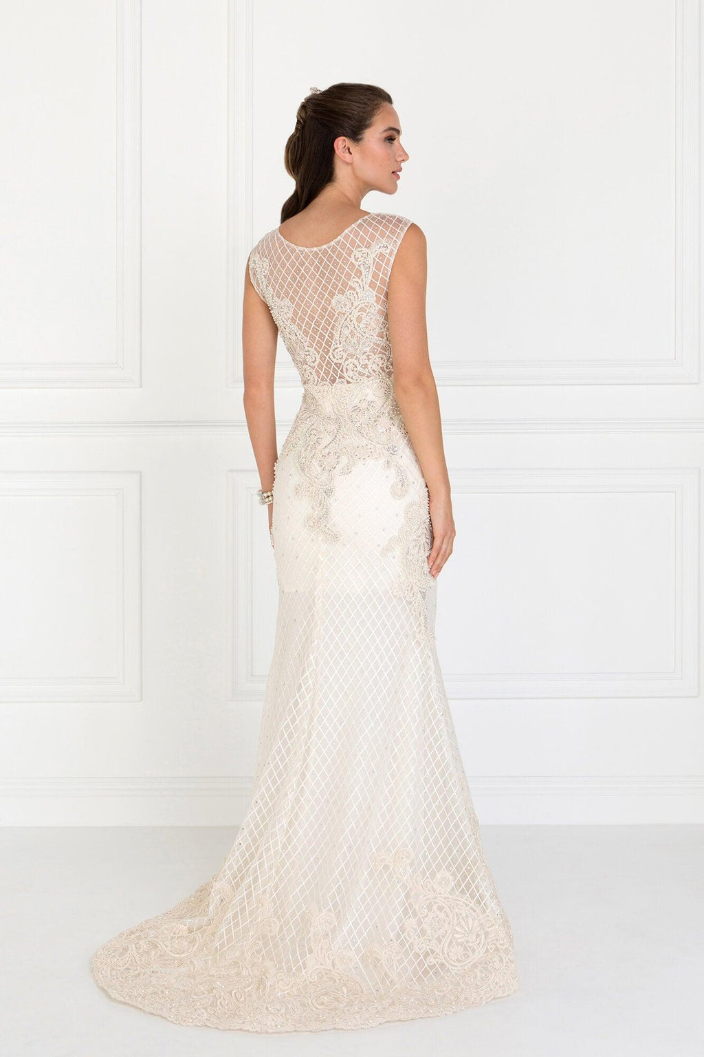 Mermaid Long Wedding Lace Dress